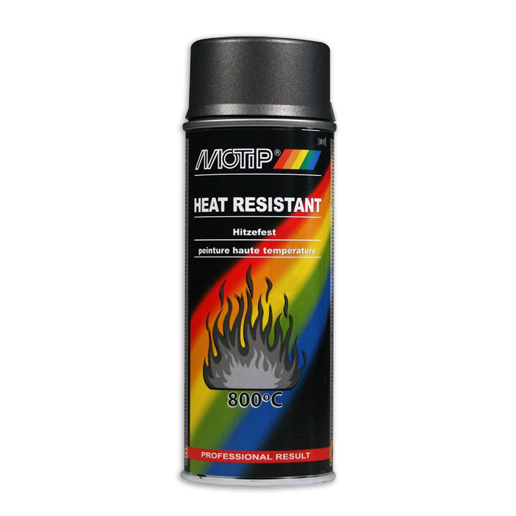 514037 MOTIP Hittebestendige lak antraciet 400 ml