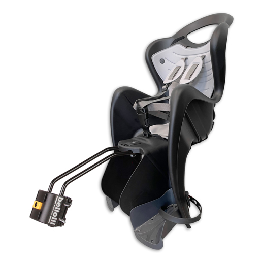 71.01FXSB0000LX BELLELLI Fahrradsitz Hinten Mr. Fox Luxe B-Fix Ø <- 28 - 60 mm ->