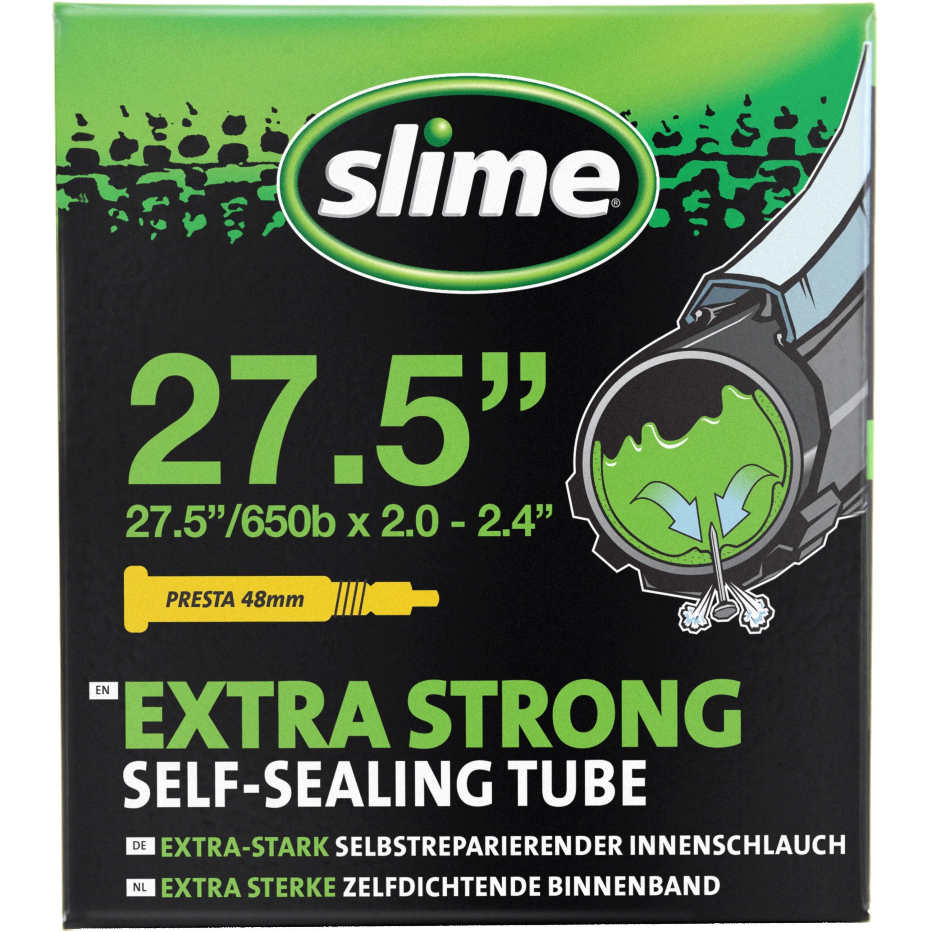 Slime zelfdichtende binnenband