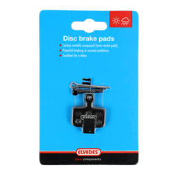 74.6890MC ELVEDES Disc brake pads Metallic Carbon Black set