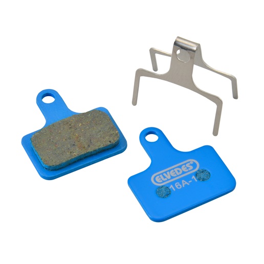 74.6907 ELVEDES Disc brake pads Organic Blue set