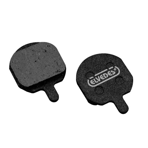 74.6862MC ELVEDES Schijfremblokken Metallic Carbon Zwart set