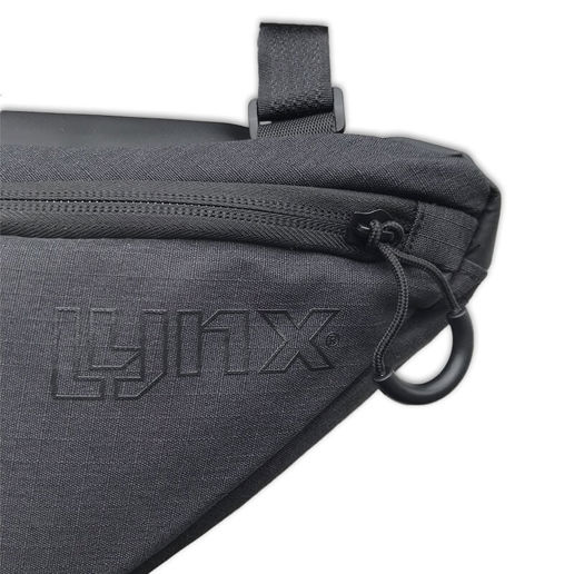 610415 LYNX Driehoekige frametas Smoky 23 x 5 x 20 cm