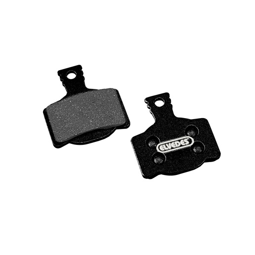 74.6897MC ELVEDES Jeu de plaquettes de frein à disque Metallic Carbon Noir