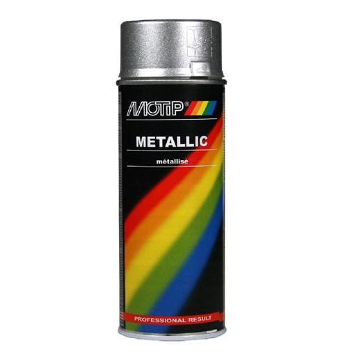 514046 MOTIP Metallic lak zilver 400 ml