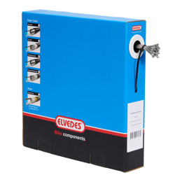 74.6472RVS-49-SLICK-BOX ELVEDES Schakel binnenkabel Slick RVS 2250 mm ø 1,1 mm 50 stuks 7 x 7 ø 1,1 x 2250 / ø 4 x 4 mm