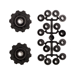 74.CP2017231 ELVEDES Pulley wheels 2 × 10 teeth with sealed bearings set