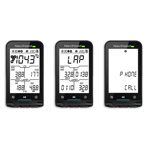 427260 NAVIHOOD Fietscomputer GPS L3 Navihood 80 x 45 x 15 mm