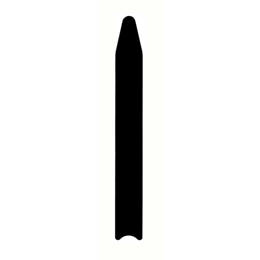 092002 MERKLOOS Frame protection sticker black 29 x 235 mm