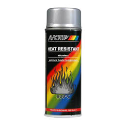 514032 MOTIP Heat resistant lacquer silver 400 ml