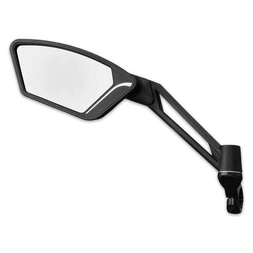 421150.OE MERKLOOS Bicycle mirror luxe E-bike / speed pedelec (left) OEM <-> 118 x 55 mm