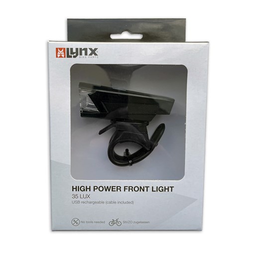 429742.F LYNX Koplamp High Power USB 35 Lux