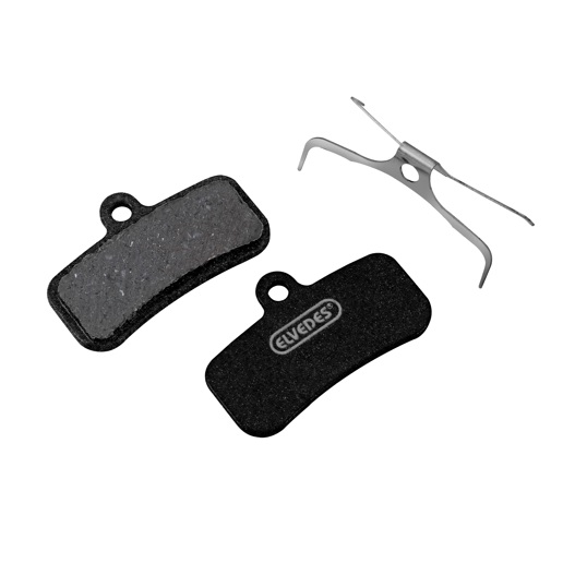74.6891MC ELVEDES Schijfremblokken Metallic Carbon Zwart set