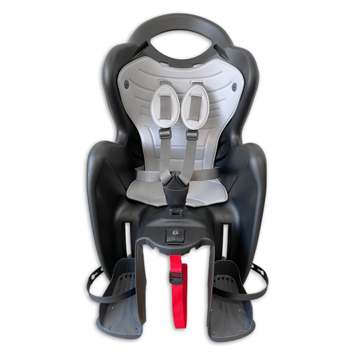71.01FXM00000LX BELLELLI Siège vélo arrière Mr. Fox Luxe Clamp <- 120 - 175 mm ->