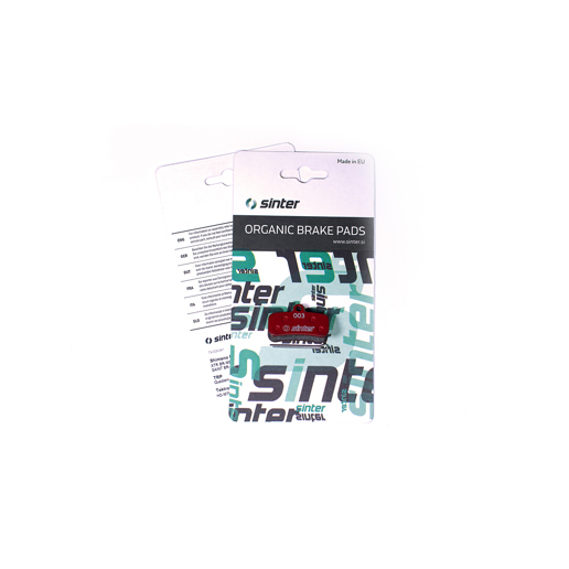 73.003041 SINTER Disc Brake Pads Standard Red (1 Pair)