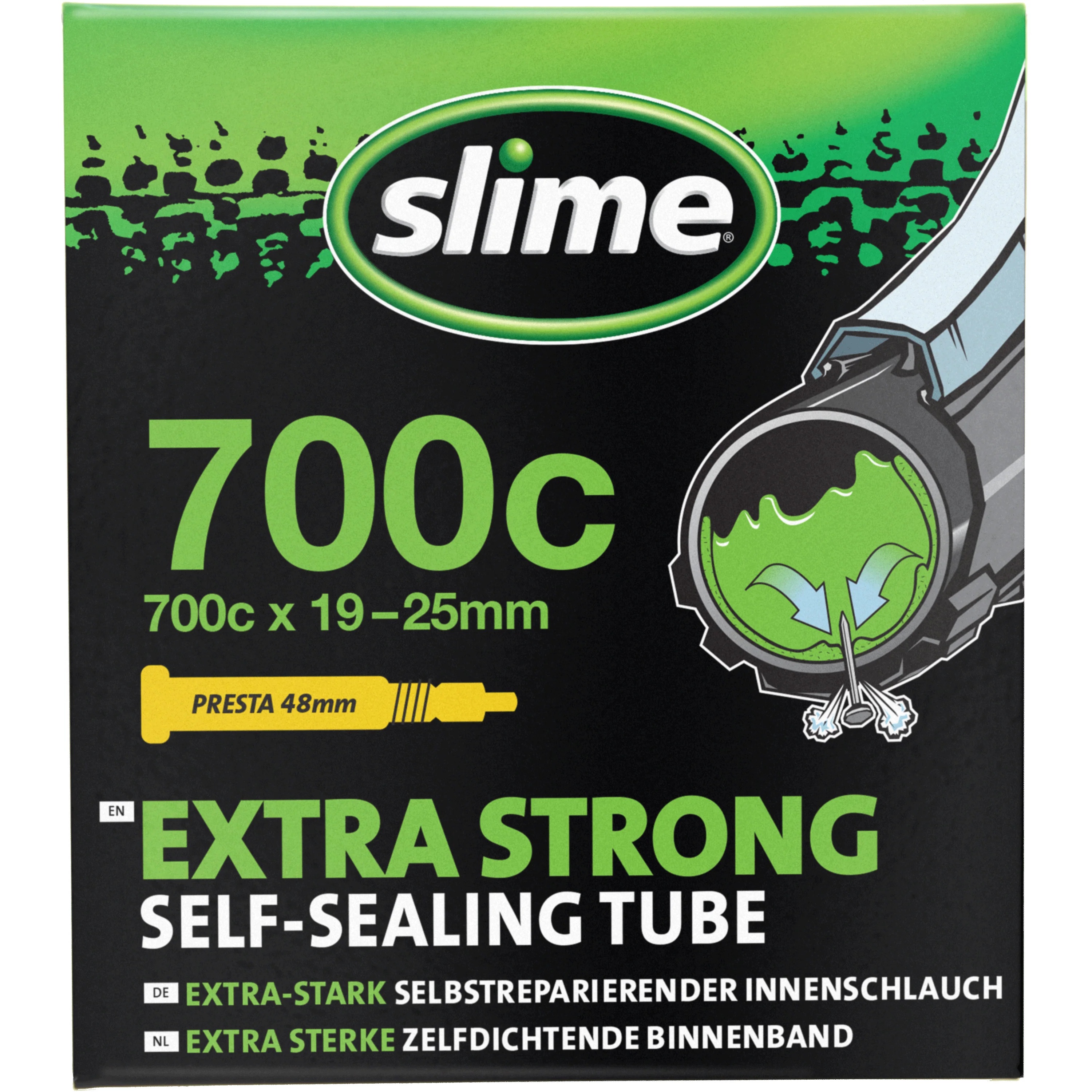 Slime zelfdichtende binnenband