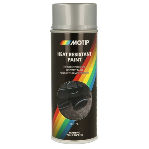514032 MOTIP Heat resistant lacquer silver 400 ml