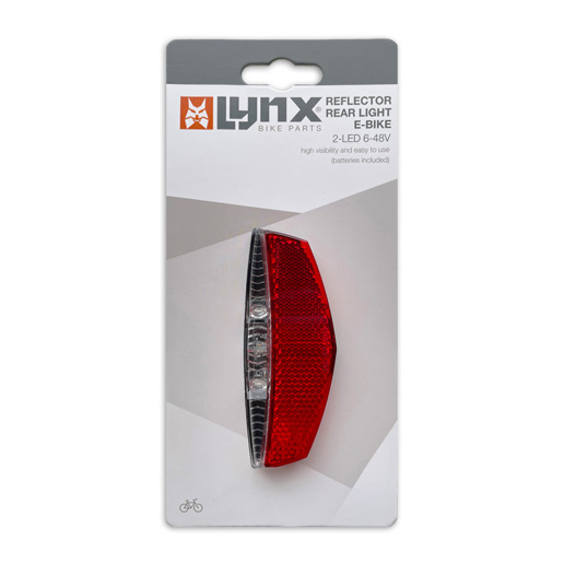 429277 LYNX Feu arrière E-Bike <- 50-80 mm ->