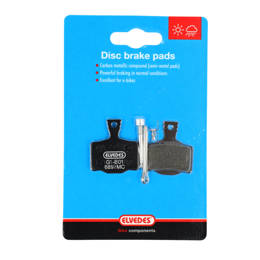 74.6897MC ELVEDES Disc brake pads Metallic Carbon Black set