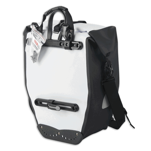 610308.WHI LYNX Enkele fietstas XL Rocky 32 x 16 x 57 cm