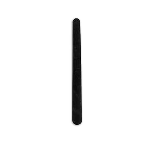 092003  Achtervork (ketting) beschermsticker zwart 20 x 230 mm