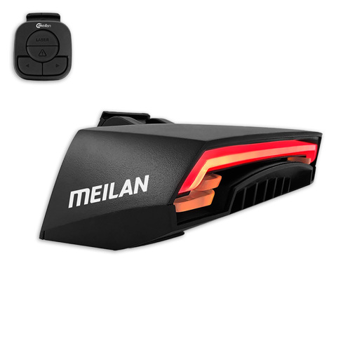 427130 MEILAN Laser rear light with remote control USB X5