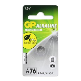 430993 GP 76A  alkaline knoopcel 1.5V 1PK