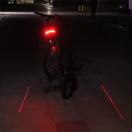 427135 MEILAN Laser achterlicht met afstandbediening USB Cute Eye