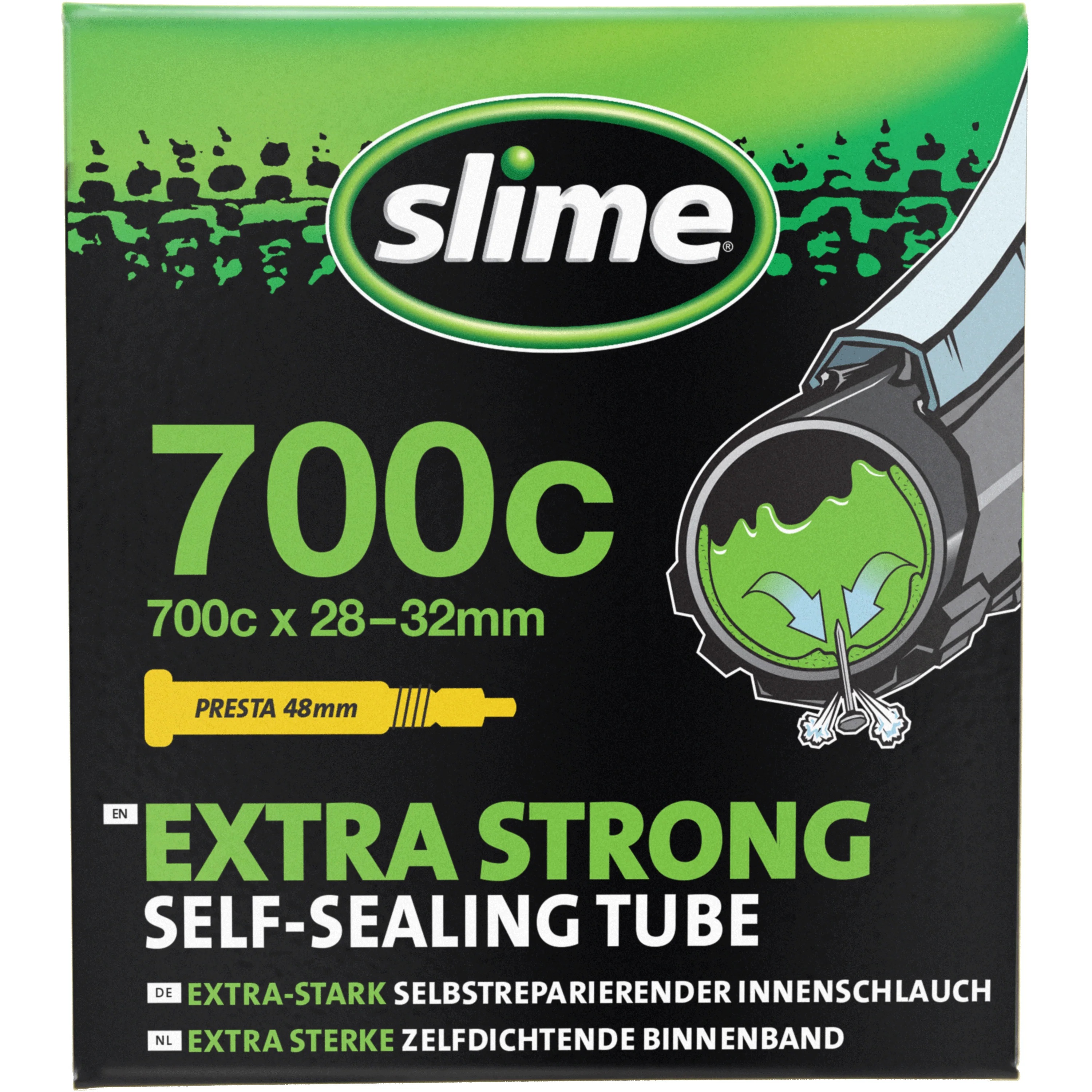 Slime zelfdichtende binnenband
