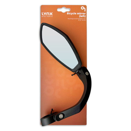 421121.L LYNX Bicycle mirror (left) <-> 110 x 47 mm