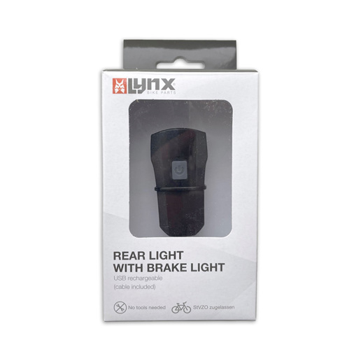 429745.R LYNX Rear light with brake light USB