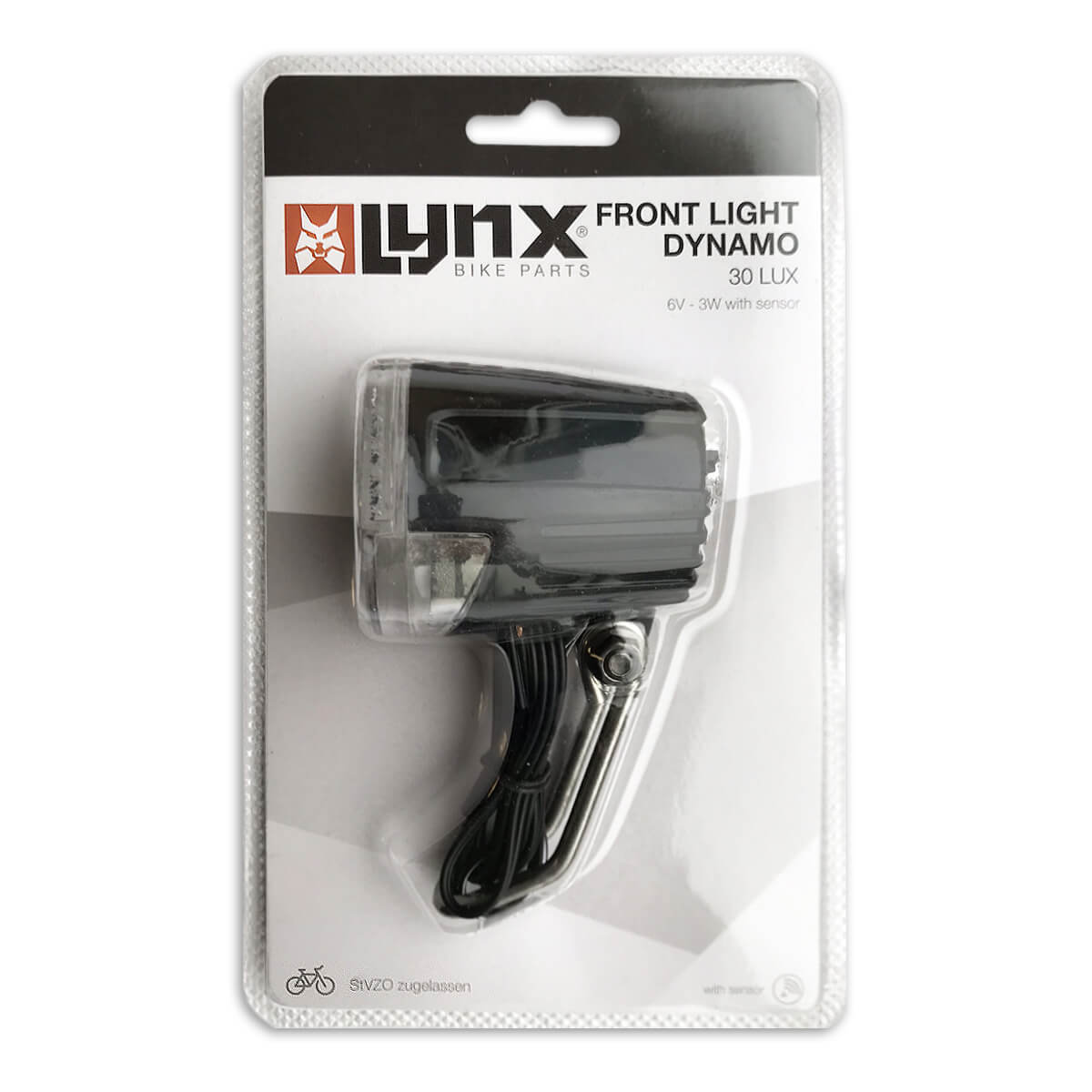 Lynx Koplamp dynamo sensor 30 lux afbeelding