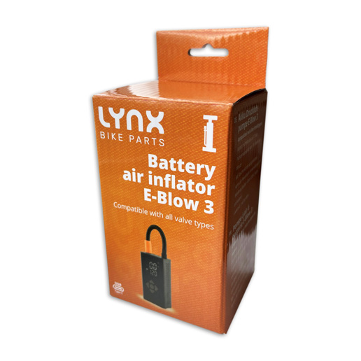 440282 LYNX Battery Air Inflator / Portable mini compressor E-Blow 3 7 x 4.9 x 13.4 cm