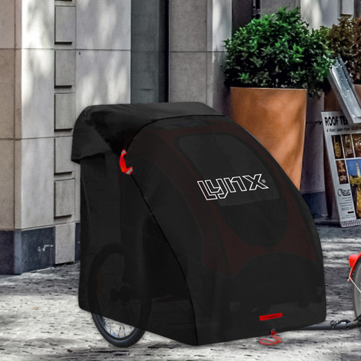 440709.BLA LYNX Fietstrailer afdekhoes / Fietskar beschermhoes 98 x 90 x 98 cm