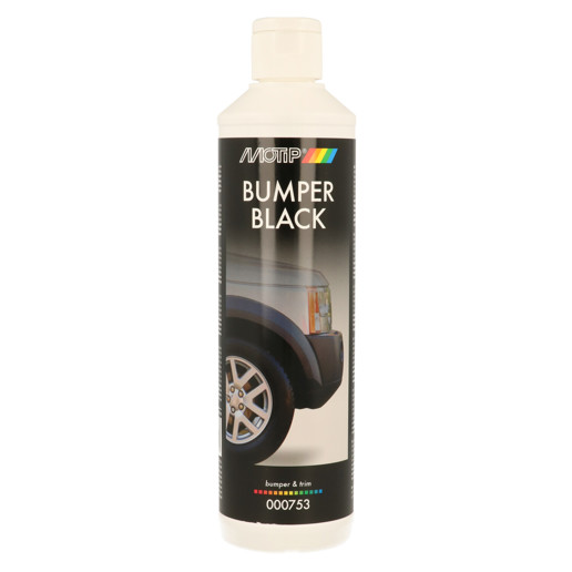 510753 MOTIP Bumper zwart 500 ml