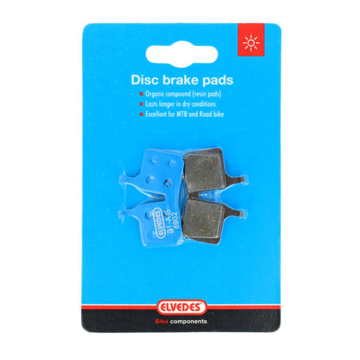 74.6902 ELVEDES Disc brake pads Organic Blue set