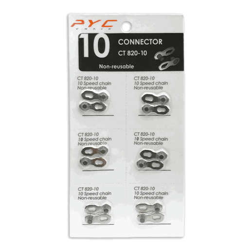 440380.10 P.Y.C. Connector link 10 speed 10 speed