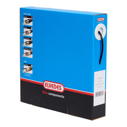 74.1125TEF-3-BOX ELVEDES Bremsaußenzug silber mit Liner 30 m ø 4,9 mm 30 m x ø 4,9 mm