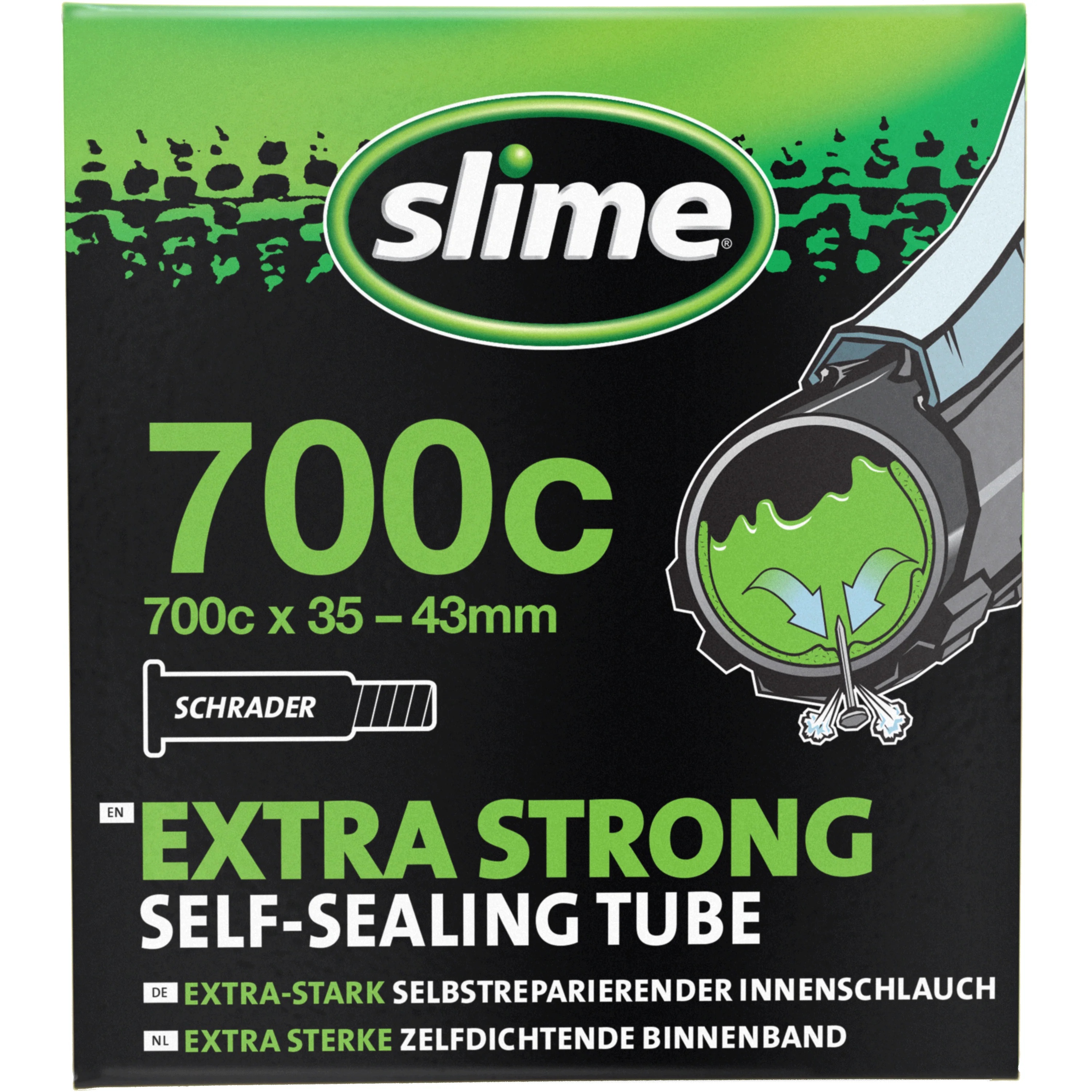 Slime zelfdichtende binnenband