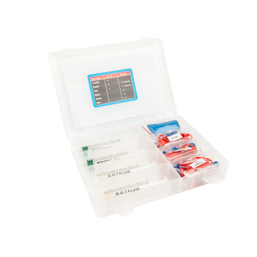 74.2012095 ELVEDES Bleeding kit for mineral and dot oil