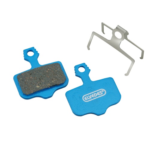 74.6890 ELVEDES Disc brake pads Organic Blue set